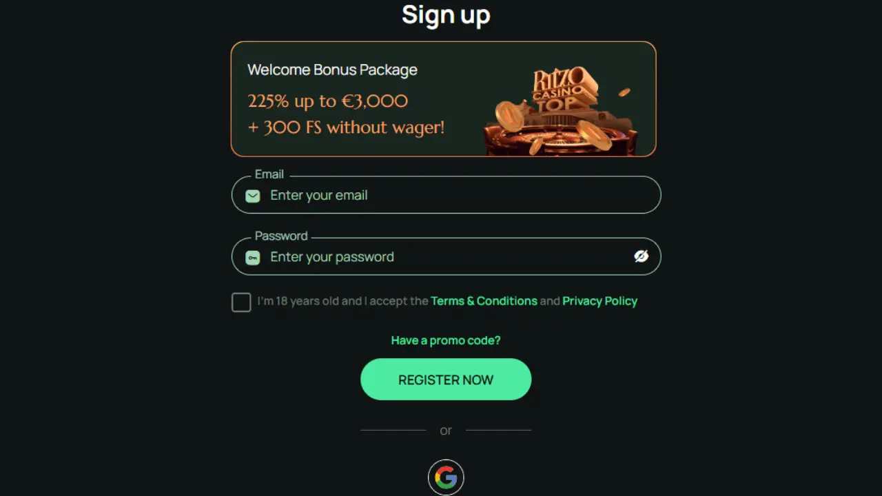 Ritzo-Casino-login
